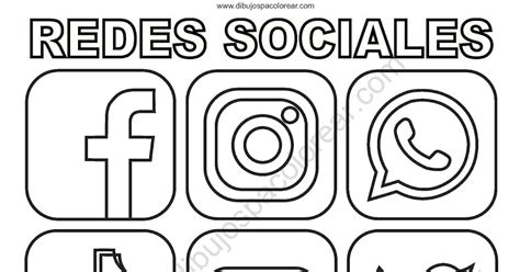 Logos Redes Sociales Para Colorear Porn Sex Picture