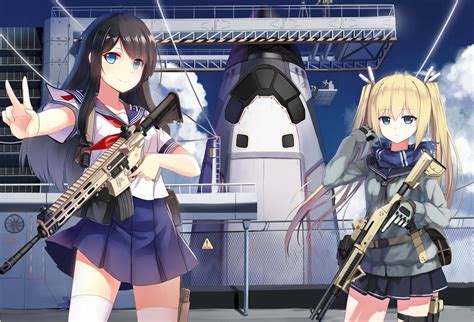 Chicas De Anime Con Armas