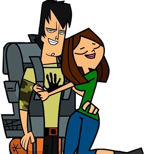 Trent And Angie Hugging Total Drama Island Fancharacters Photo