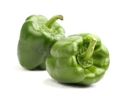 Fatias Verdes Da Pimenta De Sino Imagem De Stock Imagem De Pimenta