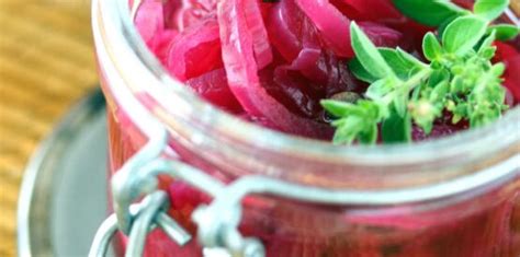 Pickles D Oignons Rouges Facile D Couvrez Les Recettes De Cuisine