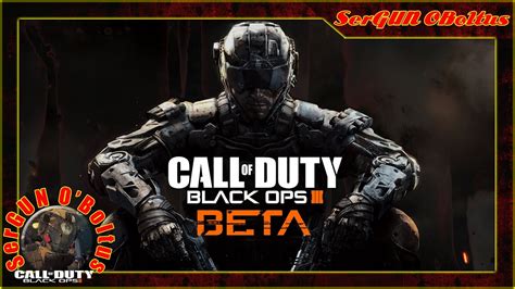 Call of Duty Black Ops III beta новый режим YouTube