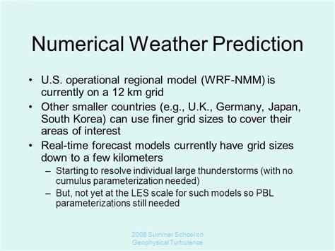 Regional Scale Modeling And Numerical Weather Prediction Ppt Video