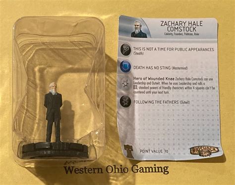 Heroclix Zachary Hale Comstock 012 New Bioshock Infinite Ebay