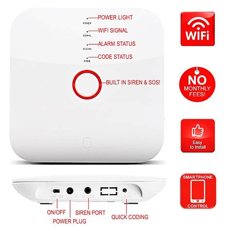 Wireless Home Security System - DIY Alarm System with Cameras