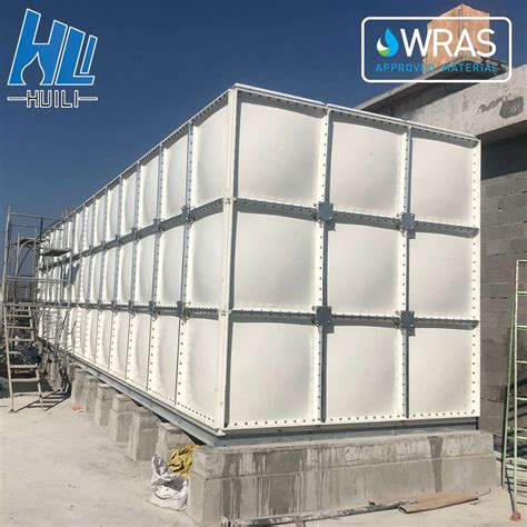 GRP FRP Fiber Glass Sectional Rectangular Storage Tank Food Grade Water