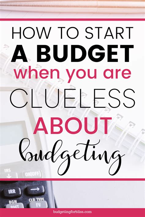 A Beginners Guide To Budgeting In 5 Easy Steps Artofit