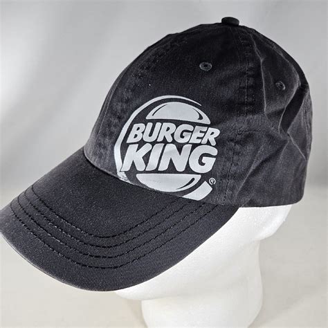 Burger King Logo Work Wear Employee Hat Crew Member A… - Gem