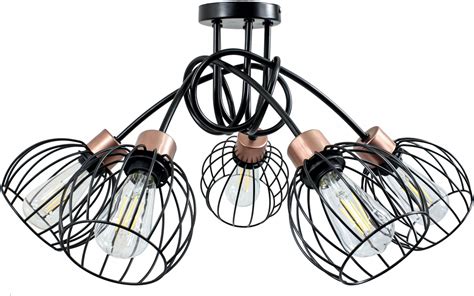 Berge Lampa Sufitowa Yrandol Loft X E Druciana Kula