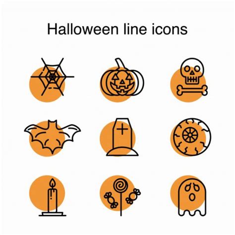 8 Packs De Iconos De Halloween Para Descargar Gratis Sleepydays