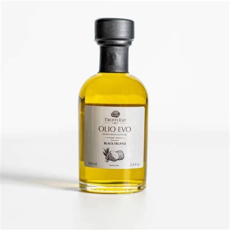 Evo Oil Huile D Olive Extra Vierge Aromatis E La Truffe Noire Ml