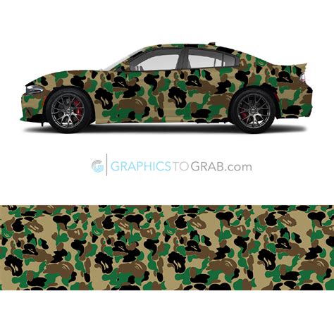 Military Bape Camo design