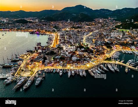 Aerial View Of Marmaris In Mugla Province Stock Photo Alamy