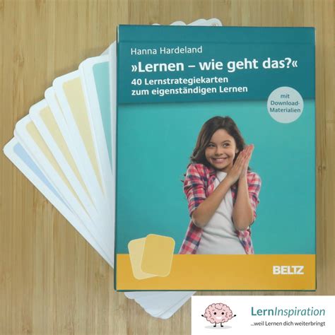 Rezension Lernen Wie Geht Das Lernstrategiekarten Zum