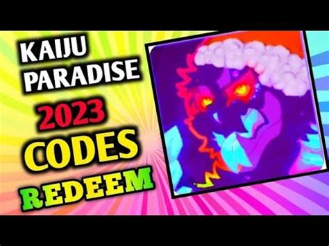 All Secret Kaiju Paradise Codes Codes For Kaiju Paradise