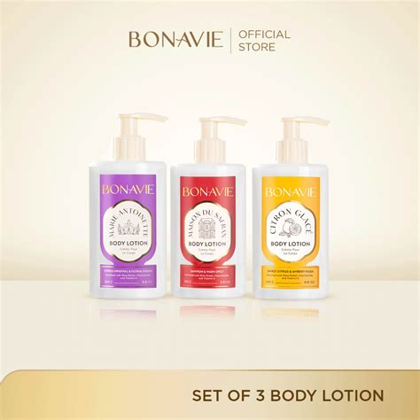 Jual Bonavie Body Lotion Love Spirit Package Citron Glace Maison Du