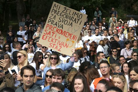 Protest Mladih Lekara U Hrvatskoj Tra E Reformu Zdravstvenog Sistema