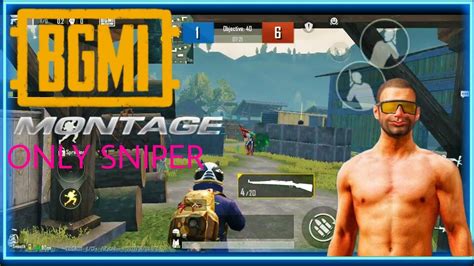 Bgmi Montage Game Play Only Sniper Pro Editing Tdm Game Play