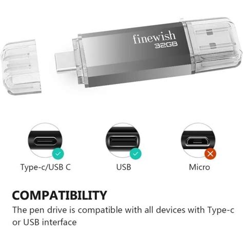 Cl Usb Go En Usb C Pendrive Gb Portable Clef Usb Go Type C