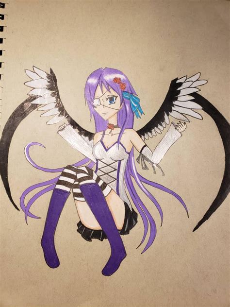 Anime Goth Angel by ObliviousNightmare on DeviantArt