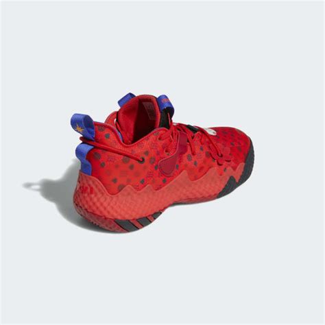 Adidas Harden Vol 6 Shoes Red Unisex Basketball Adidas Us