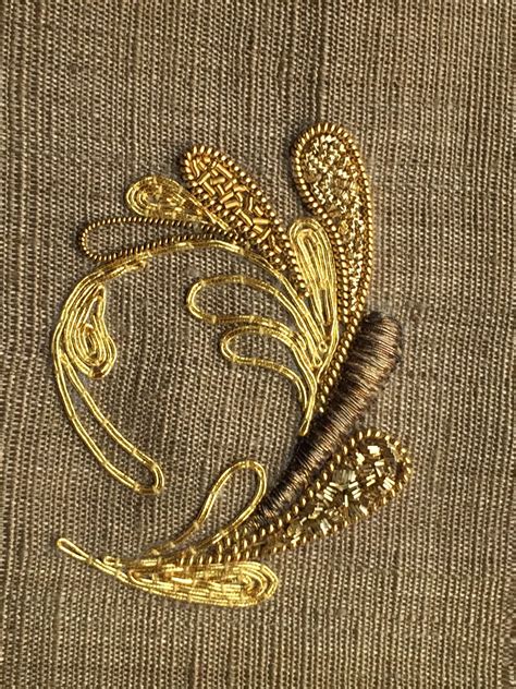 Sample Gold Work Embroidery Gold Work Embroidery Works