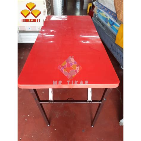 3V BANQUET TABLE 2x4 FT 3V FOLDING TABLE MEJA LIPA MEJA JAMUAN