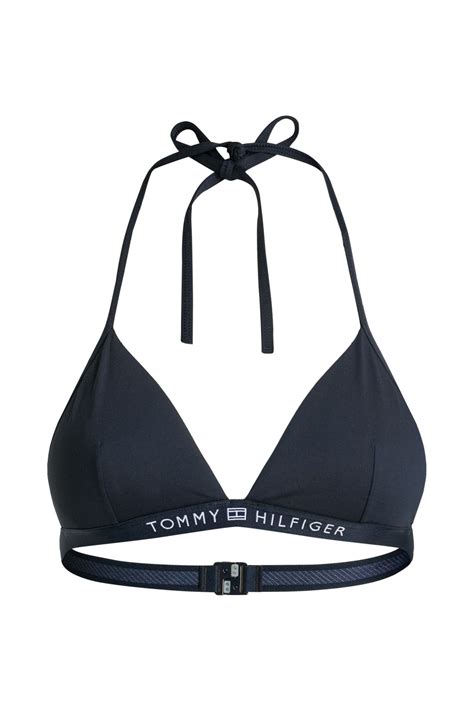 TOMMY HILFIGER Bikini Oberteil dunkelblau günstig online kaufen Outletcity