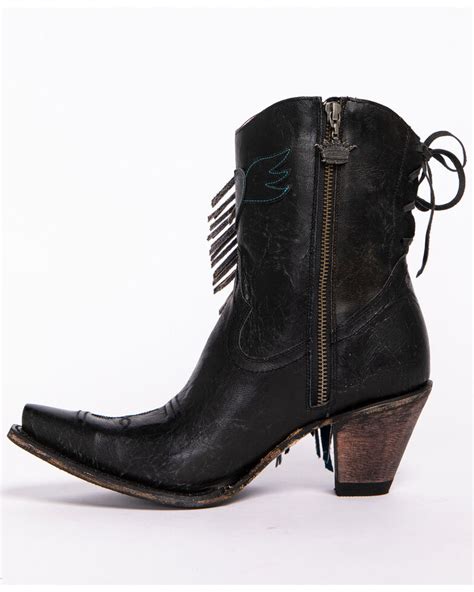 Junk Gypsy By Lane Womens Spirit Animal Ankle Boots Snip Toe