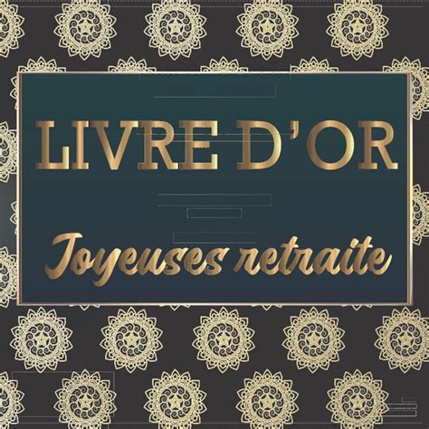 Buy LIVRE D OR Joyeuses retraite Pot de départ Cadeau à offrir pour