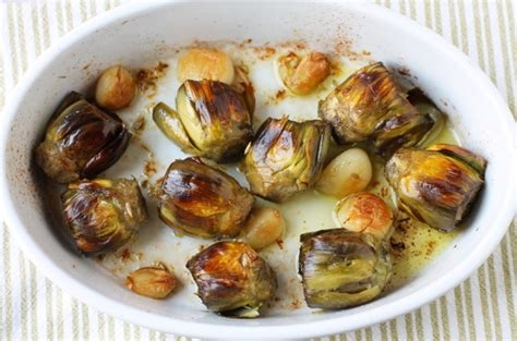 Roasted Baby Artichokes With Garlic Recipe — Chef Marcus Samuelsson