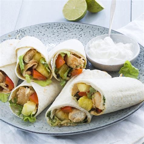 Kip Hawa Wraps Lekkere Wraps Met Kip Leuke Recepten