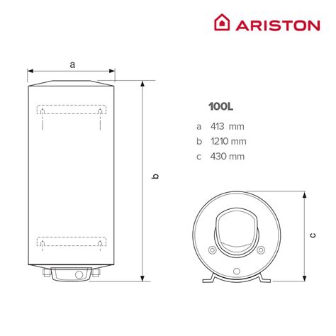 Termo El Ctrico Ariston Fleck Nilo Litros Vertical U Horizontal