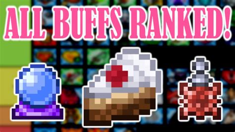 Ranking every buff in Terraria 1.4 - YouTube