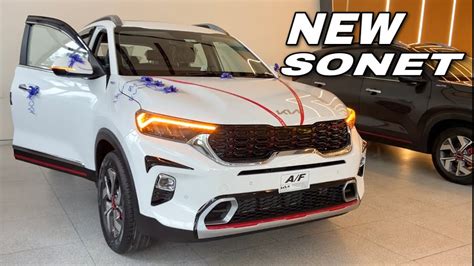 New Kia Sonet Gtx Plus 2023 Model White Colour ️ Sonet Gtx Plus Gt Line