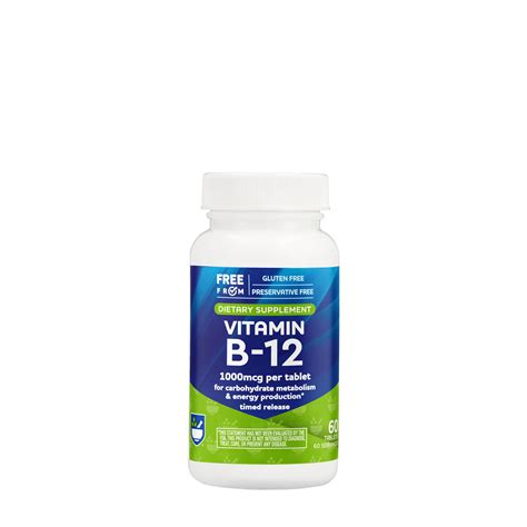 Vitamin B 12 1000mcg 60 Tablets Gnc