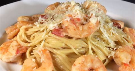 Shrimp and Parmesan Angel Hair Pasta (25 Minutes) Recipe