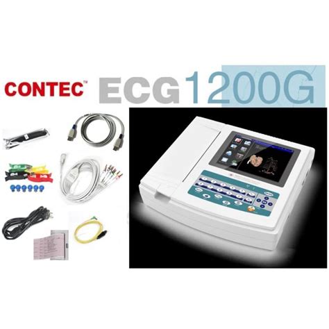 Electrocardiografo De Canales Contec Ecg G Grupo Antezana