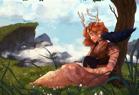 Keyleth By Rebecca Snowden Cgkpluie Critical Role Critical Role Fan Art Fan Art