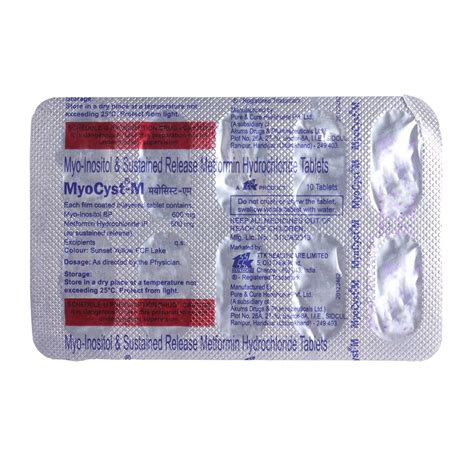 Myocyst M Tablet Uses Side Effects Price Apollo Pharmacy