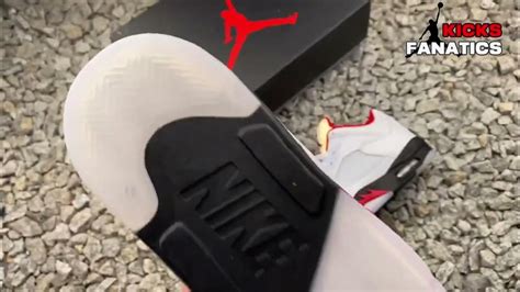 Jordan 5 Retro Fire Red Silver Tongue Youtube