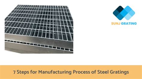 Steps For Manufacturing Process Of Steel Gratings