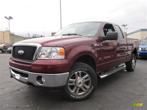 Dark Toreador Red Metallic Ford F Xlt Supercab X Exterior