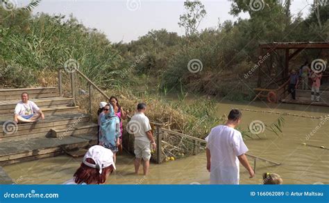 Jordan River Israel November 2019 Yardenit Baptismal Site