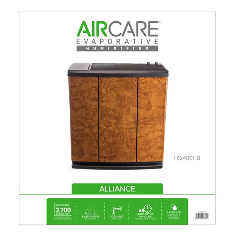 Aircare H12 400hb 3 Speed Whole House Console Style Evaporative Humidifier Oak Burl Room