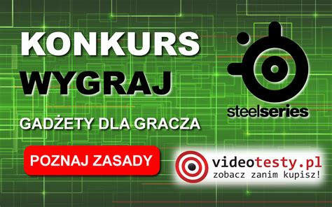 KONKURS Do wygrania gadżety gracza od SteelSeries VideoTesty pl