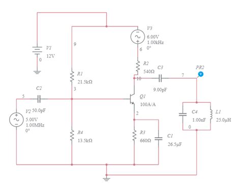 Explain Amplitude Modulation With Circuit Diagram Amplitude