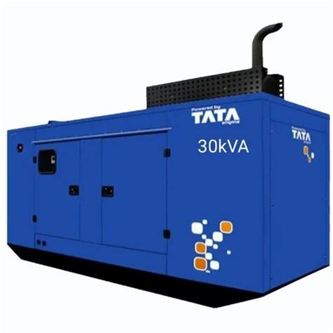 30 Kva Tata Diesel Generator At ₹ 376220piece Tata Generator In