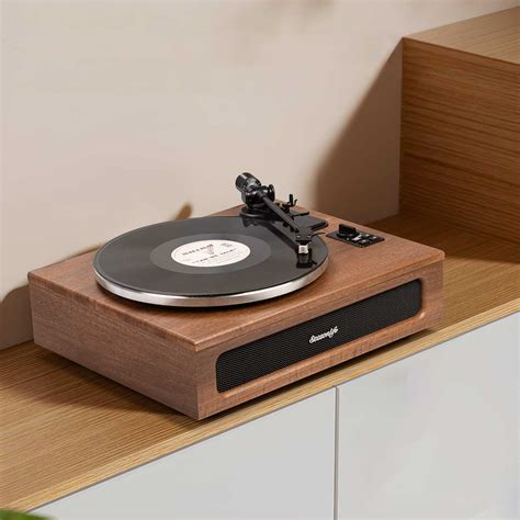 Upgraded Bluetooth All-in-One Record Player with Built-in S RetroLife