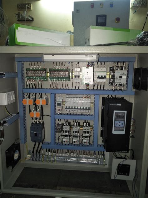 Single Phase V Plc Control Panel For Industrial At In